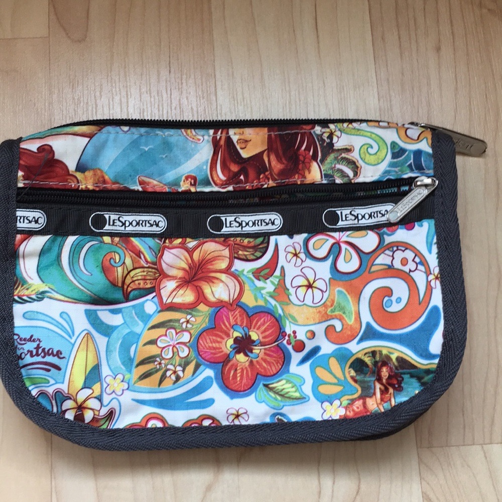 Hawaii theme Lesportsac pouch